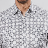 Camisa Hannover Est Blanco/Negro 356